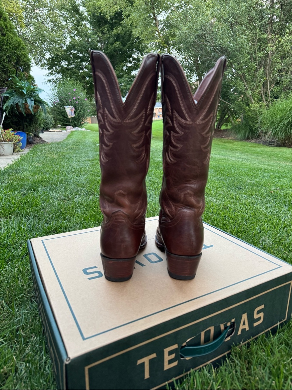 Tecovas The Annie Leather Western Boots - Picture 3 of 3